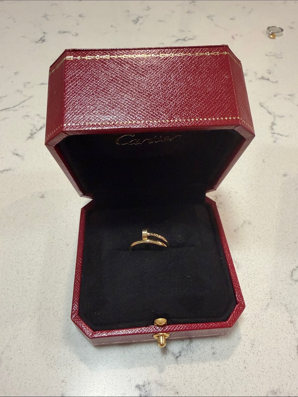 Cartier Juste Un Clou Ring Small Model in Yellow Gold - Picture 1 of 6